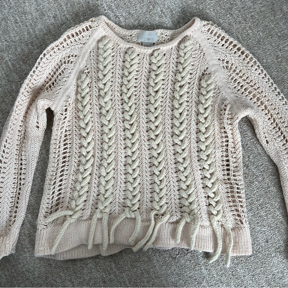 M Patmos sweater cotton and wool blend.  Size S